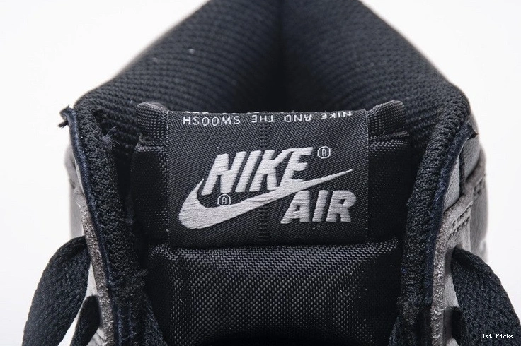 High OG Black Jordan Gray Retro Shadow 555088-013  1 Air 0324